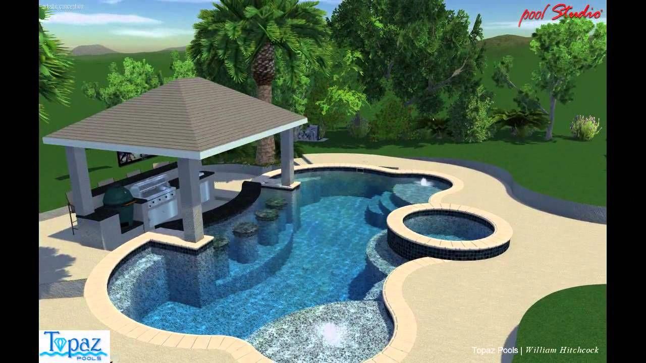 Luxury Backyard Pool Ideas 45