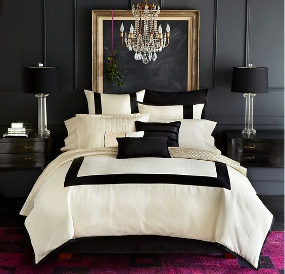 Alluring Bedroom Designs Dark Wall 27 Stylish Bedrooms with Black Walls Digsdigs