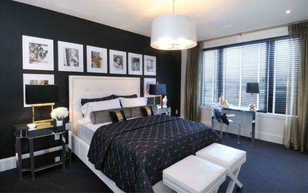 Alluring Bedroom Designs Dark Wall How to Decorate A Bedroom with Black Walls