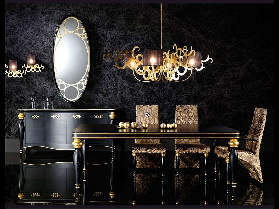 Black and Gold Dining Room Ideas 15 Refined Decorating Ideas In Glittering Black and Gold