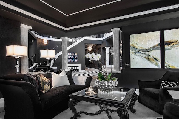 Black Living Room Designs 20 Inspiring Black and White Living Room Designs