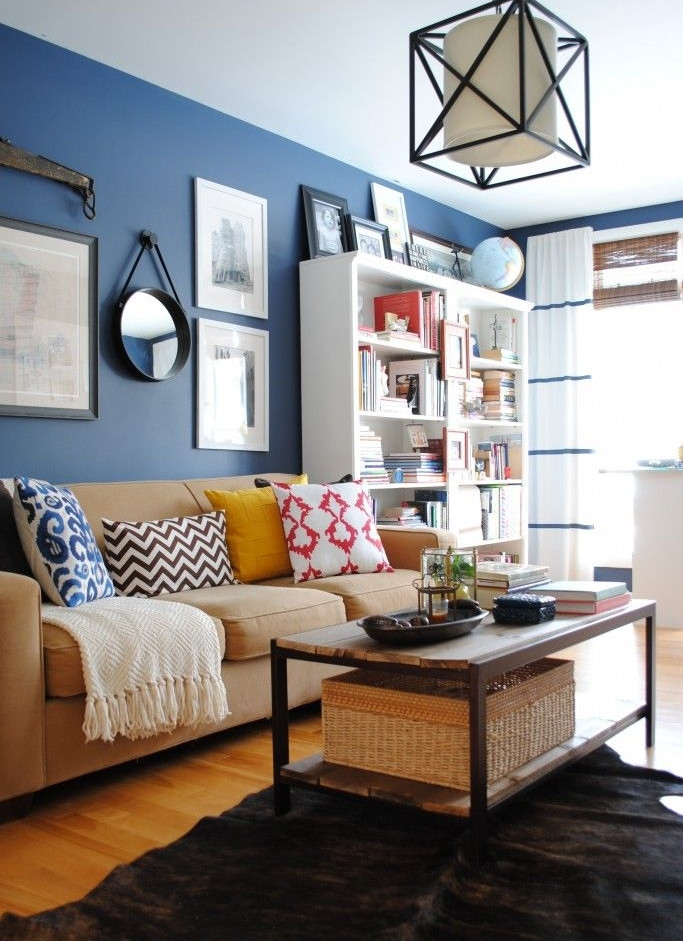 Blue Living Room Ideas Unique Blue and White Living Room Design Ideas