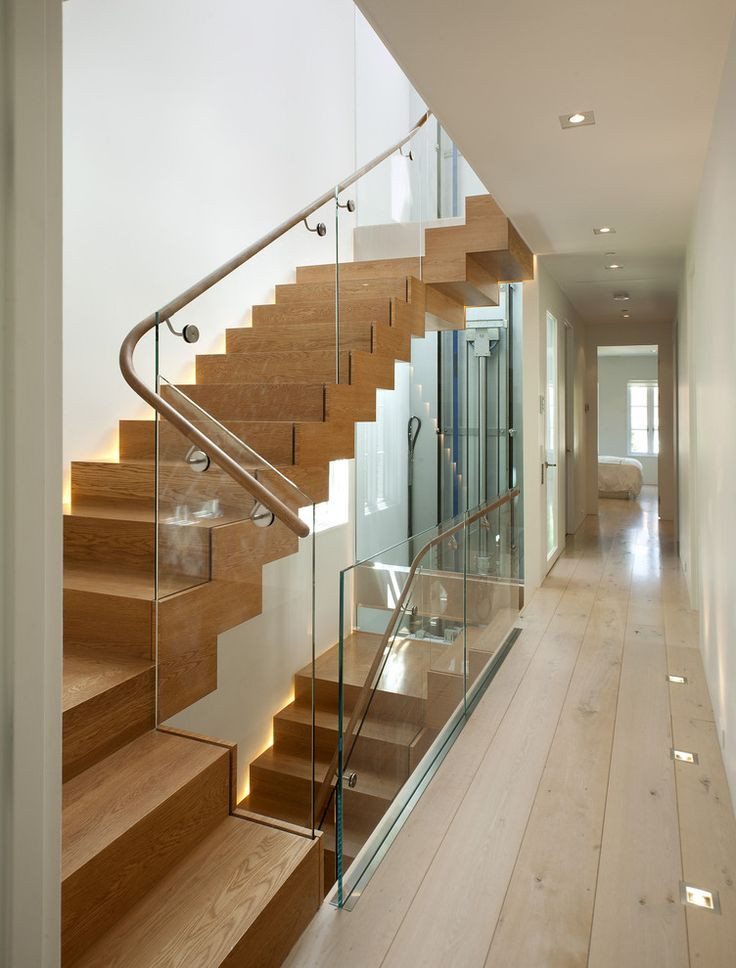 Glass Stairs Ideas 17 Best Ideas About Glass Stair Railing On Pinterest