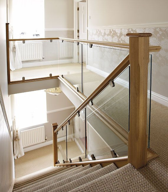 25 best ideas about Glass stair railing on Pinterest