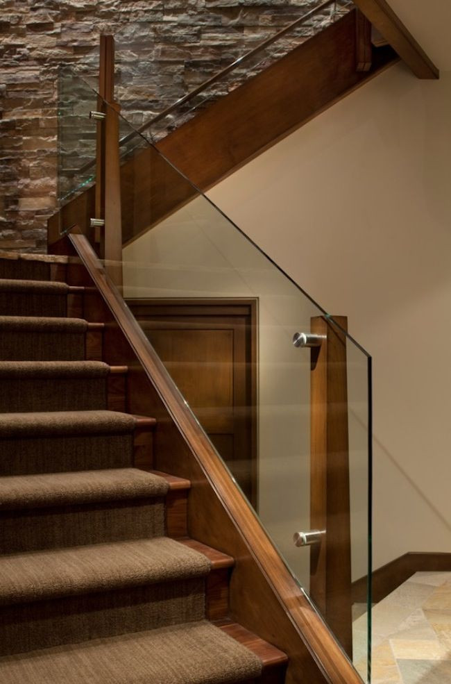 Glass Stairs Ideas Best 25 Glass Stair Railing Ideas On Pinterest
