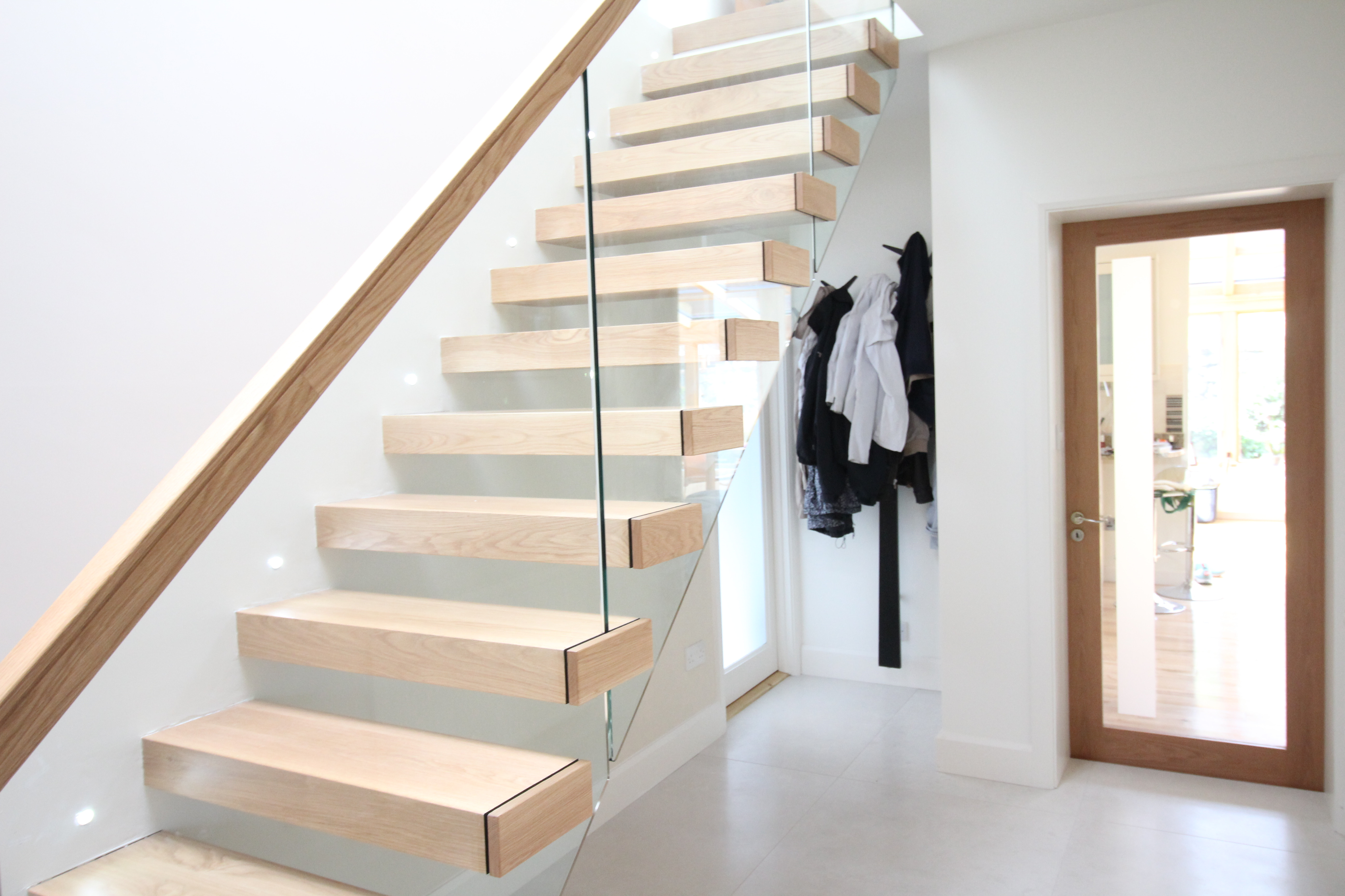 Glass Stairs Ideas Contemporary Stairs Ireland by Jea