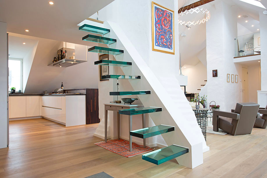 Glass Stairs Ideas Unique and Creative Staircase Designs for Modern Homes