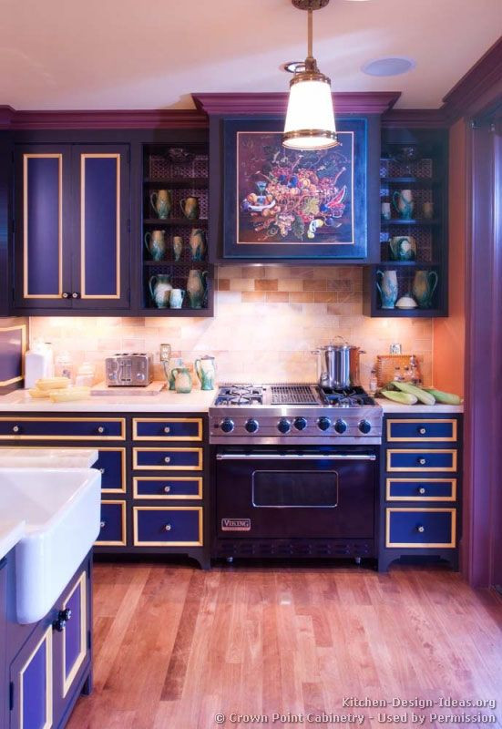 Kitchen Designs Vibrant Colors 17 Best Images About Purple Kitchens On Pinterest