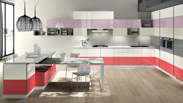 Kitchen Designs Vibrant Colors 20 Modern Kitchen Color Schemes
