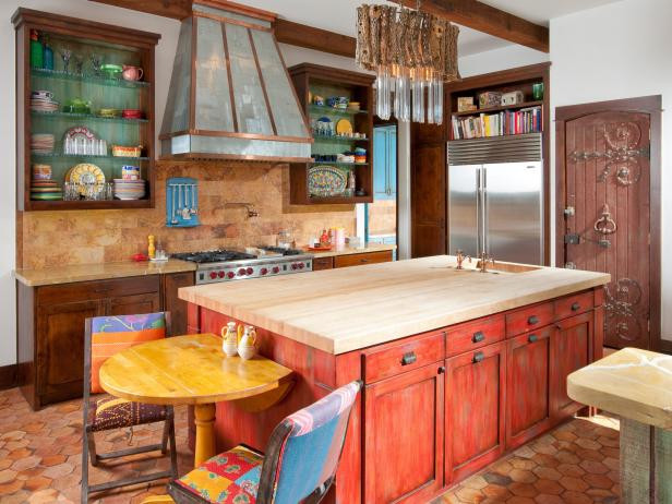 Kitchen Designs Vibrant Colors Tuscan Kitchen Paint Colors &amp; Ideas From Hgtv