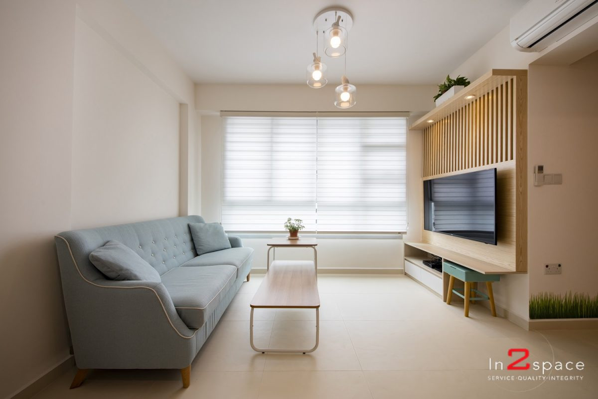 HDB Living Room Design & Ideas in Singapore