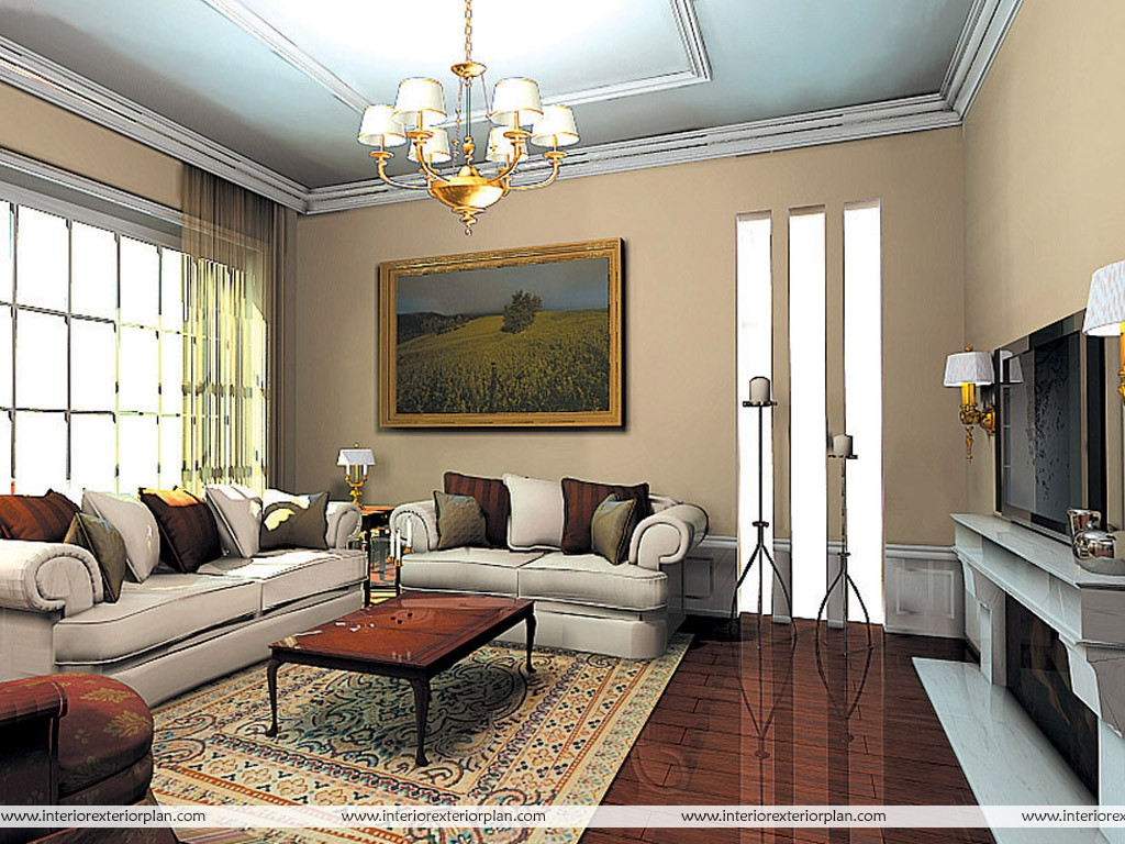 Living Room Design Interior Exterior Plan