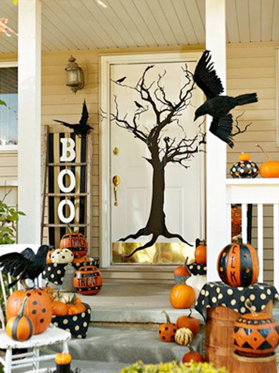 Outdoor Halloween Decorations Paperlicious Girls Fabulous Fall