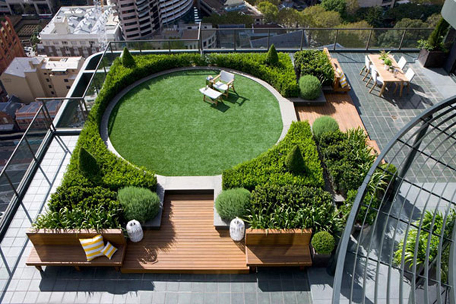 Rooftop Garden Easy to Install Rooftop Gardens Terrace Gardens India by