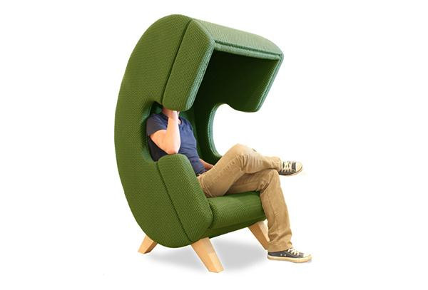 Unique Chair Design Colorful Contemporary Chairs In Headset Shape Unique