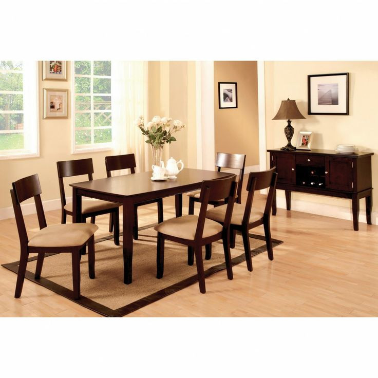 Wooden Dining Table Idea 17 Best Ideas About Dark Wood Dining Table On Pinterest