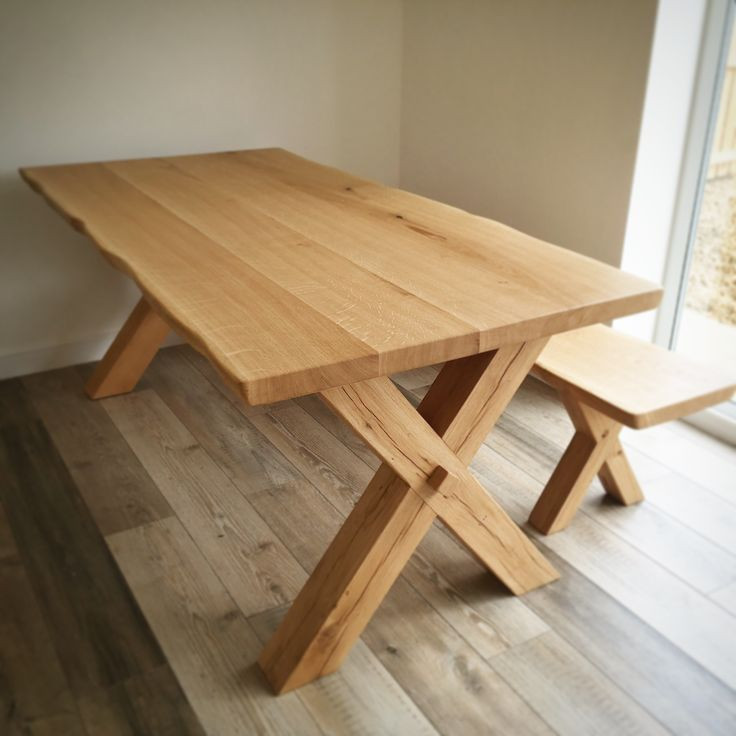 Wooden Dining Table Idea Best 25 solid Oak Dining Table Ideas On Pinterest