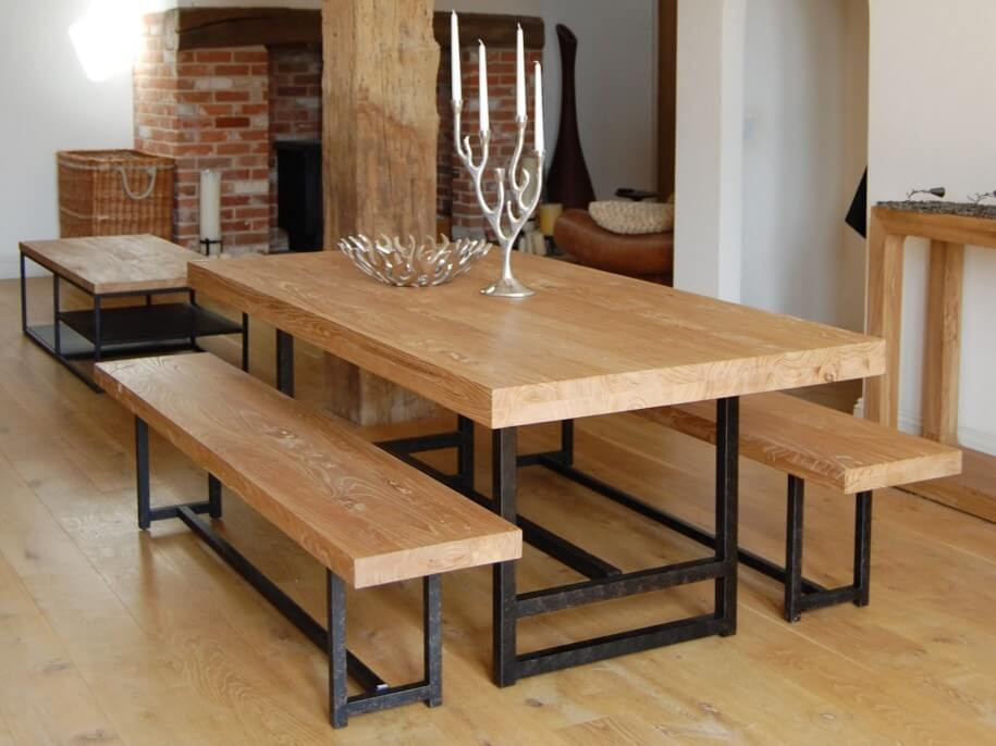 Wooden Dining Table Idea Gorgeous Reclaimed Wood Dining Tables to Make Your Home