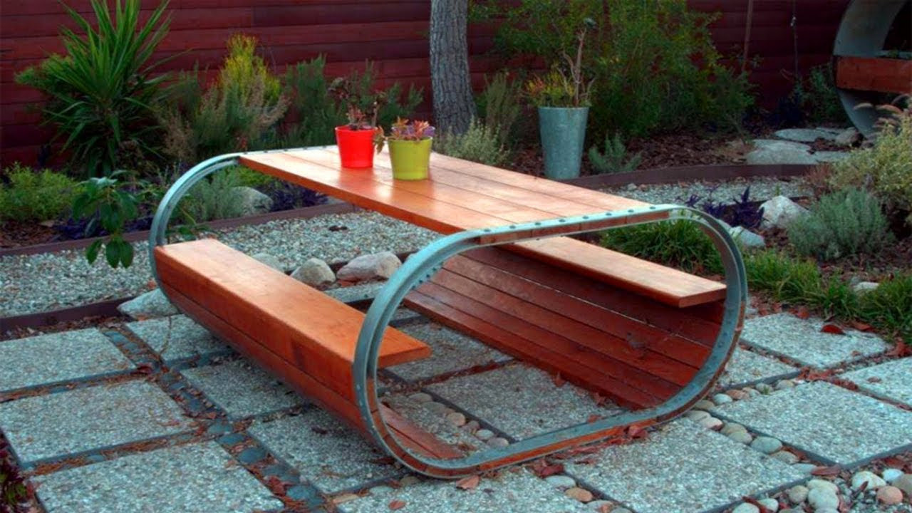 Wooden Dining Table Idea Modern Wood Outdoor Dining Tables Ideas