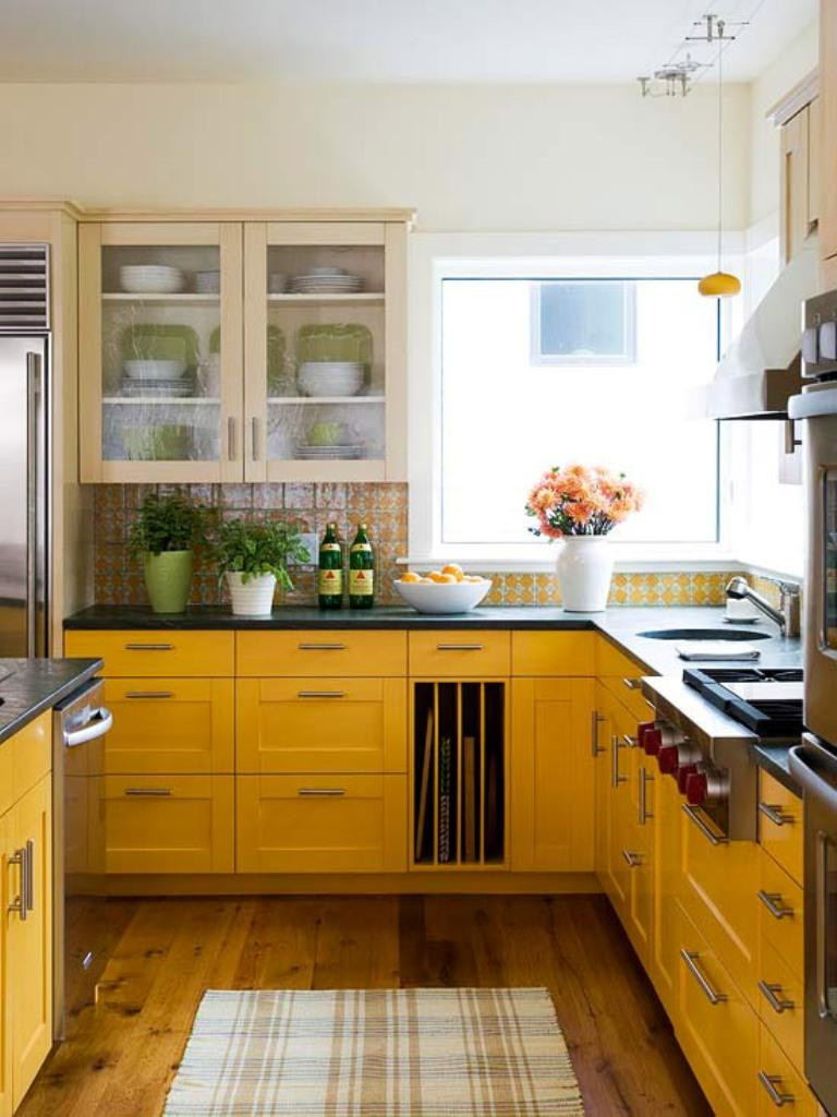 Yellow Kitchen Designs 15 Bright and Cozy Yellow Kitchen Designs Rilane
