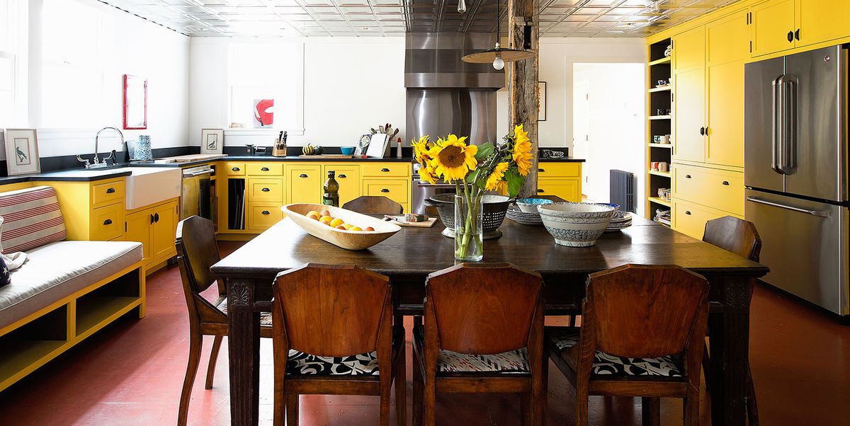 Yellow Kitchen Designs 21 Yellow Kitchen Ideas Decorating Tips for Yellow