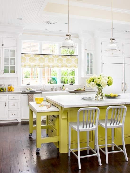 Yellow Kitchen Designs Cheerful Summer Interiors 50 Green and Yellow Kitchen
