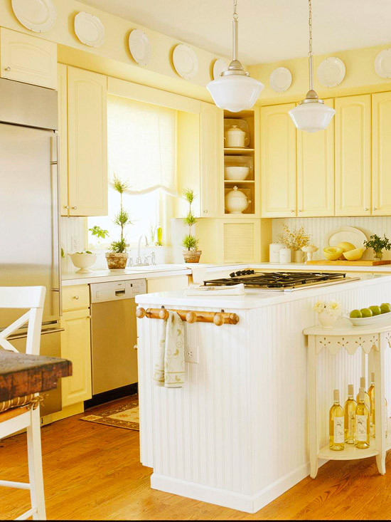 Yellow Kitchen Designs Modern Furniture Traditional Kitchen Design Ideas 2011