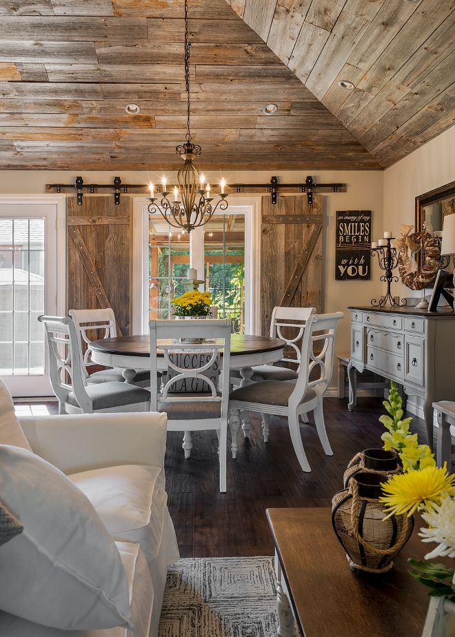 Captivating Rustic Dining Room Designs 17 Best Ideas About Shiplap Ceiling On Pinterest