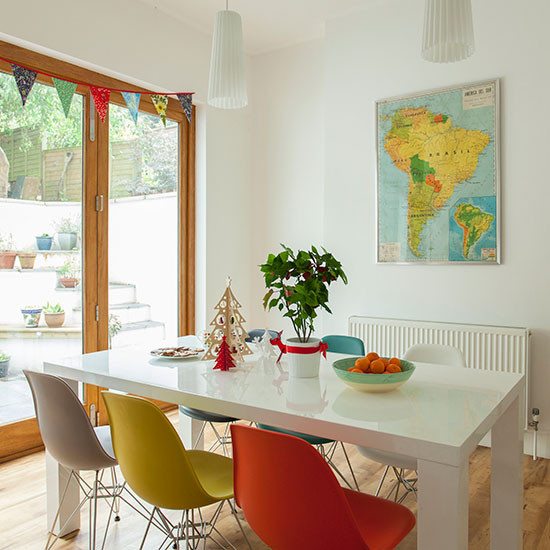Dining Room Multicolored Chairs Dining Room with Multi Coloured Chairs