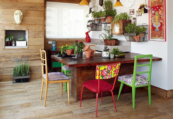 Dining Room Multicolored Chairs Multi Colored Dining Chairs – A Playful touch for the Décor