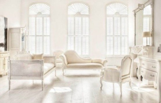 All White Living Room Decor All Shades White 30 Beautiful Living Room Designs