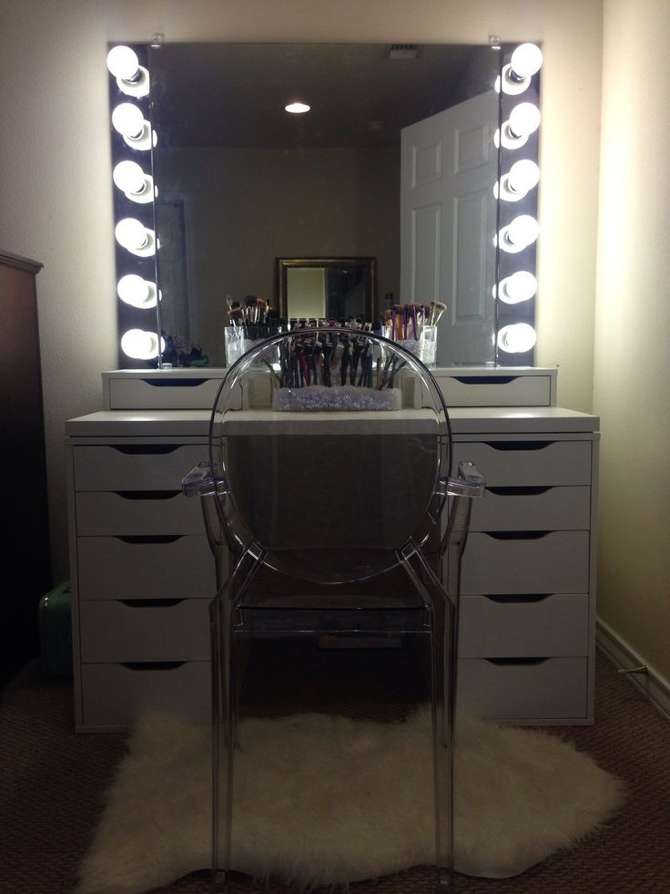 Bedroom Vanities with Light Diy Vanity Mirror with Lights for Bathroom and Makeup Station