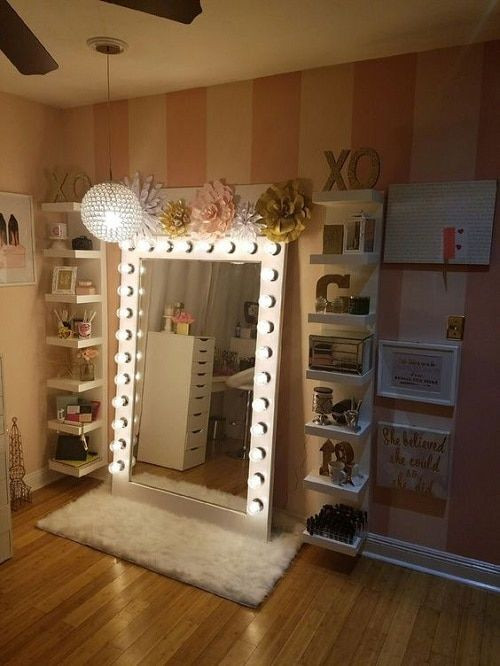 Bedroom Vanity with Light â 17 Diy Vanity Mirror Ideas to Make Your Room More