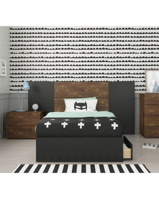 Black and Brown Bedroom Score Big Fall Savings On 4pc Bogota Twin Bedroom Set Brown