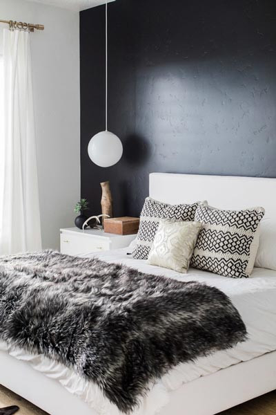 Black and White Bedroom Decor 75 Stylish Black Bedroom Ideas and S