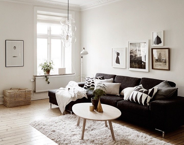 Black and White Living Room Decorating Ideas 48 Black and White Living Room Ideas Decoholic