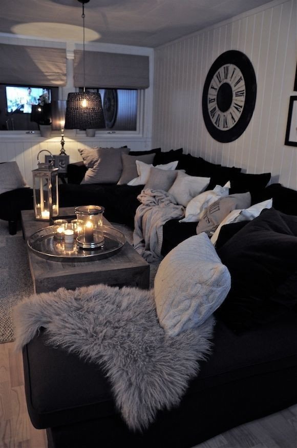 Black and White Living Room Decorating Ideas Black and White Living Room Interior Design Ideas