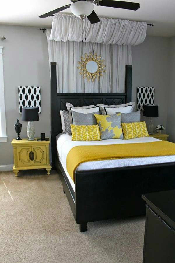 Black White and Gray Bedroom 22 Beautiful Bedroom Color Schemes