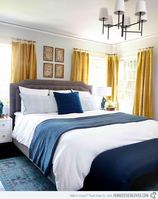 Blue and Gold Bedroom 15 Gorgeous Blue and Gold Bedroom Designs Fit for Royalty