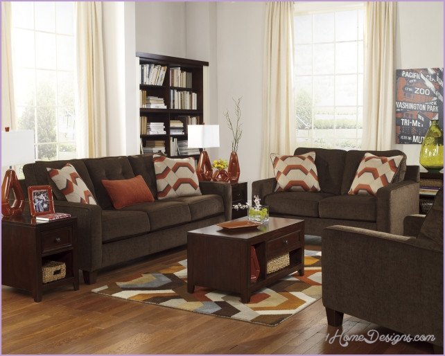 Brown Furniture Living Room Decor Decorating Ideas with Brown Furniture 1homedesigns