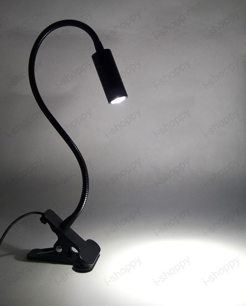 Clip On Bedroom Light Details About 3w Led Desk Clamp Clip On Off button Lamp Flexible Pipe Reading Light Bedroom