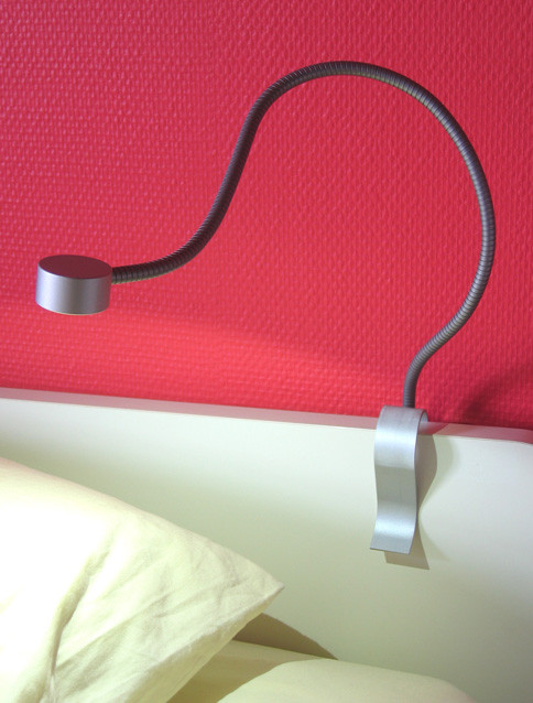 Clip On Bedroom Light Stylish Reading Lamp Bed Creative Design Structures