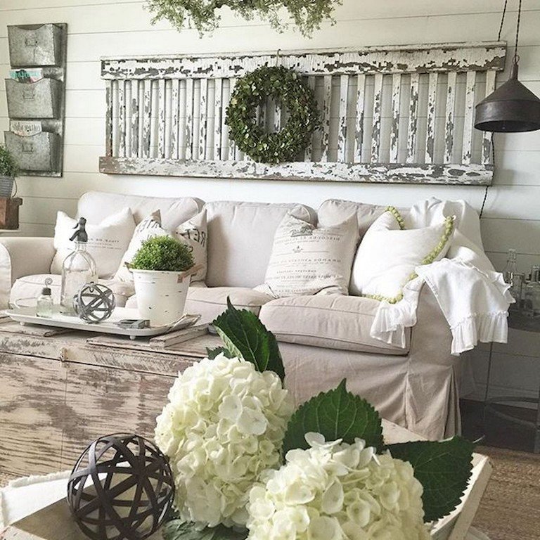 Comfortable Chic Living Room 34 fortable Chic Farmhouse Living Room Design Ideas