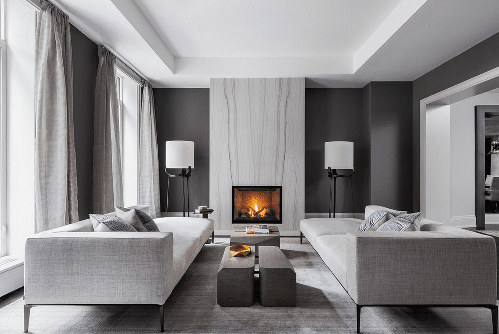Contemporary Grey Living Room 21 Modern Living Room Design Ideas