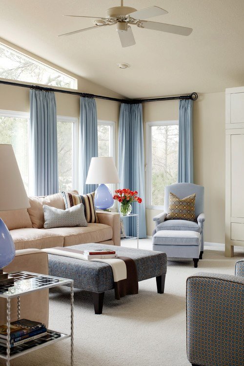 Contemporary Living Room Curtains Modern Furniture 2013 Luxury Living Room Curtains Designs