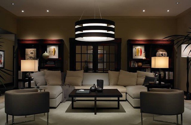 Contemporary Living Room Lamps Contemporary and Modern Lighting Modern Living Room