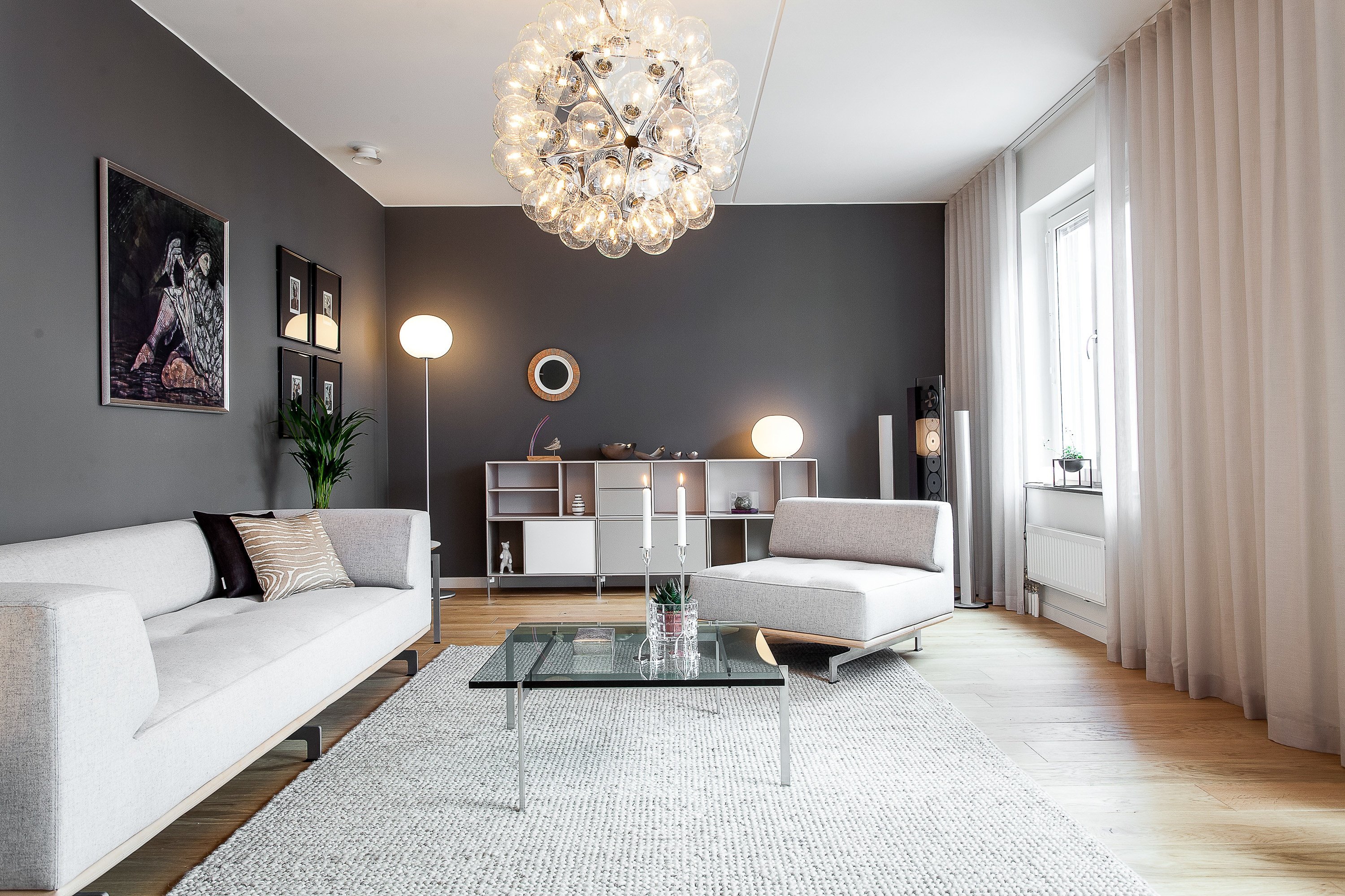 contemporary living room lighting inspirations