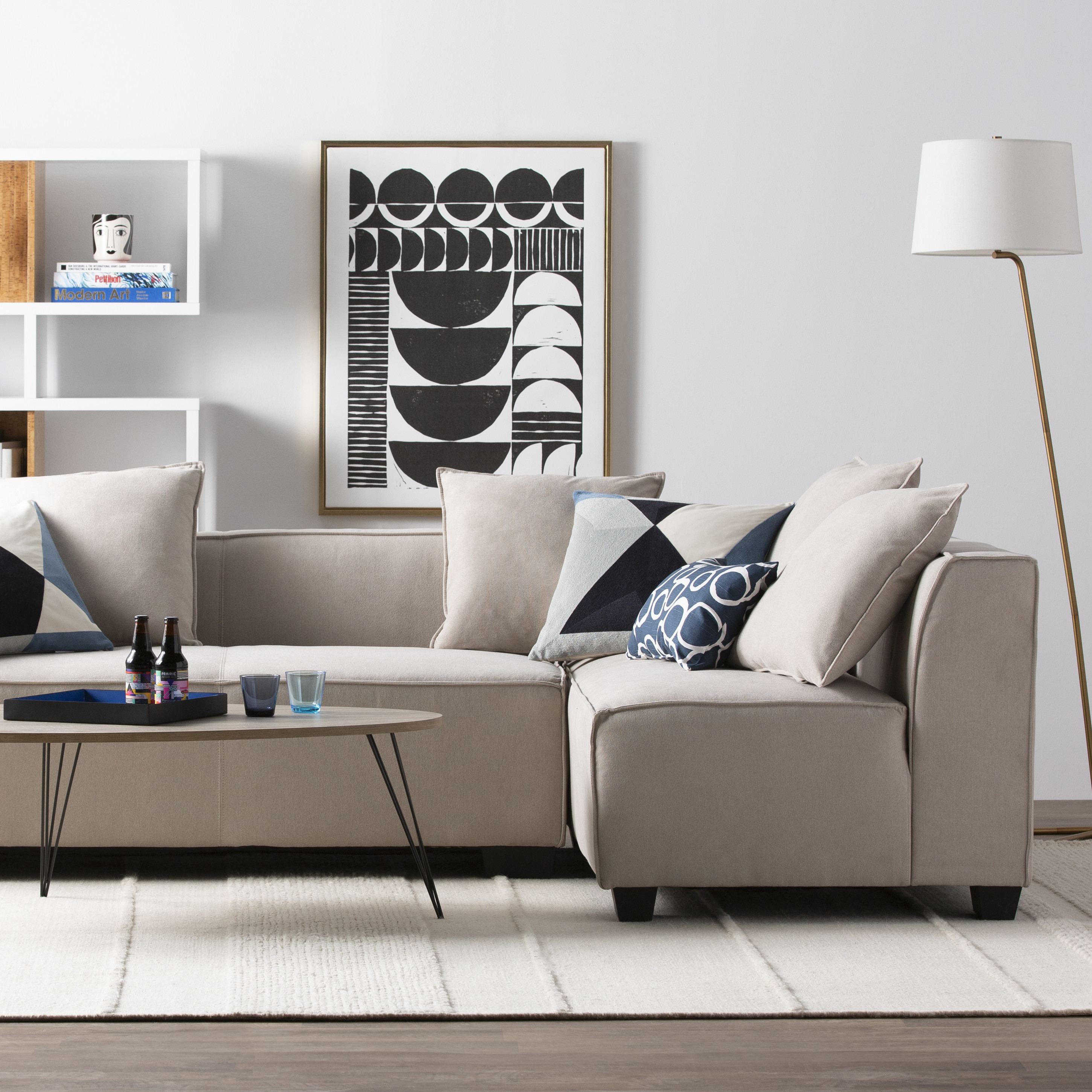 Contemporary Living Room sofas Modern &amp; Contemporary Living Room Furniture