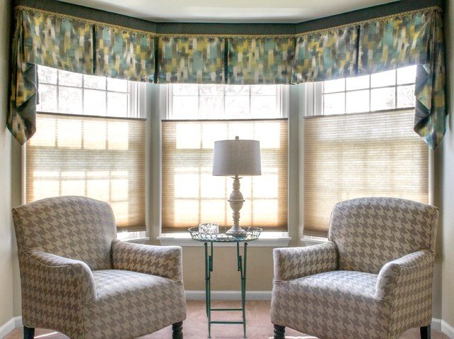 Contemporary Living Room Window Treatments Window Treatments Contemporary Living Room New York