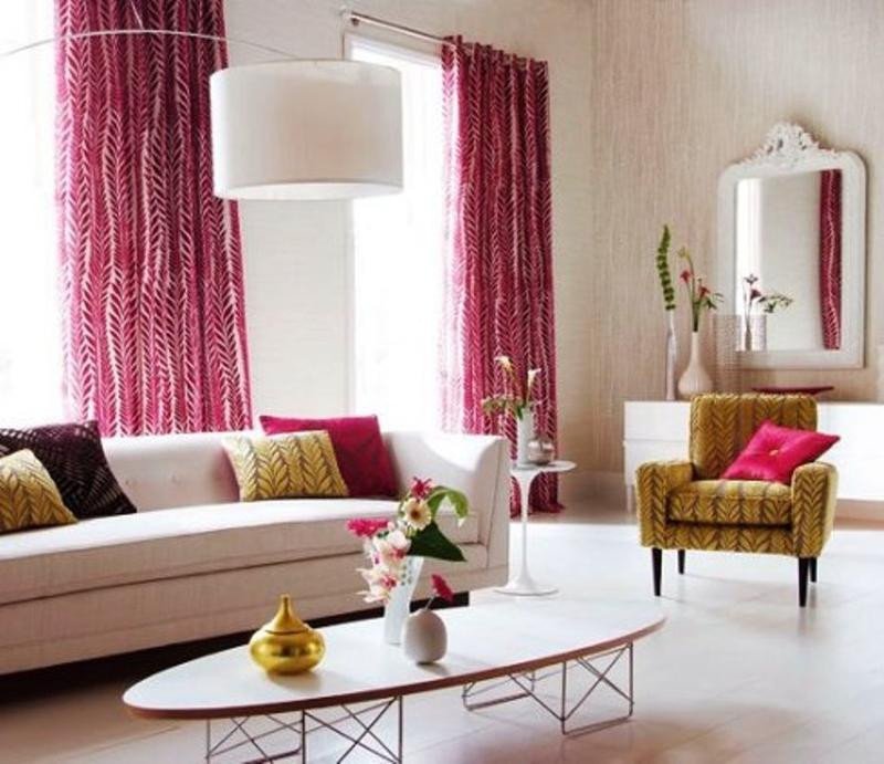 15 lively and colorful curtain ideas for the living room
